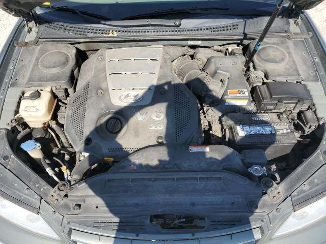 KMHFC46FX6A133948 - 2006 HYUNDAI AZERA SE GREEN photo 11