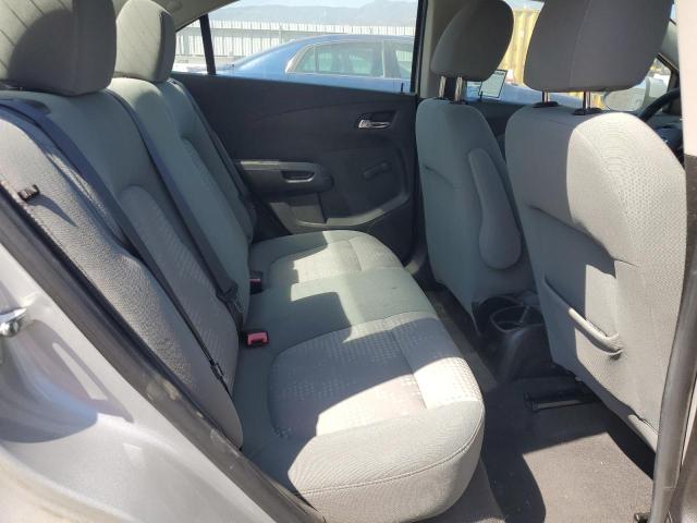 1G1JB5SH8C4211550 - 2012 CHEVROLET SONIC LS ვერცხლისფერი ფოტო 10