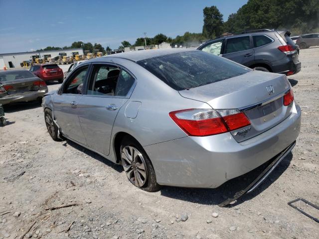 1HGCR2F37EA046590 - 2014 HONDA ACCORD LX SILVER photo 2