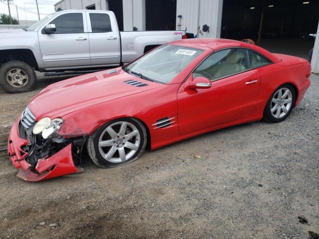 WDBSK75F03F018247 - 2003 MERCEDES-BENZ SL 500R RED photo 1