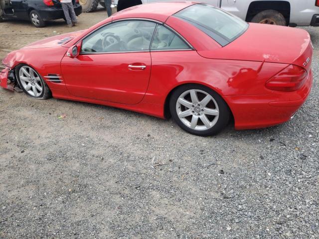 WDBSK75F03F018247 - 2003 MERCEDES-BENZ SL 500R RED photo 2