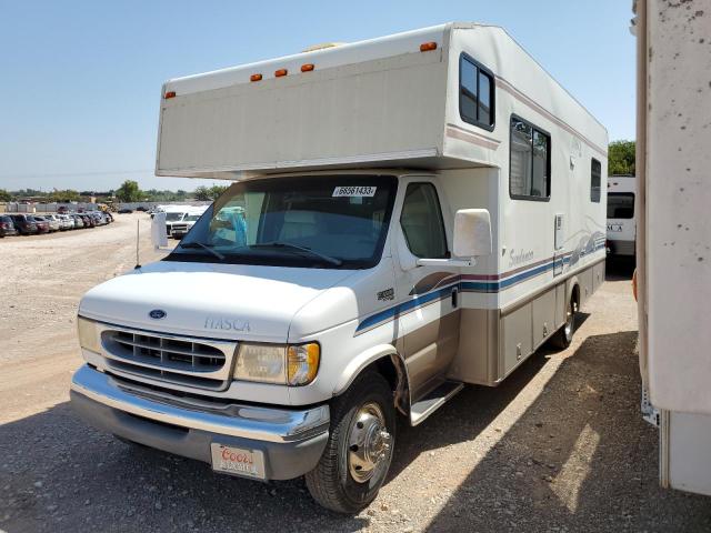 1FDXE40F7WHA11210 - 1998 FORD ECONOLINE E450 SUPER DUTY CUTAWAY VAN RV WHITE photo 2