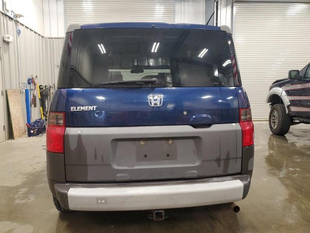 5J6YH28583L040489 - 2003 HONDA ELEMENT EX Көк фото 6