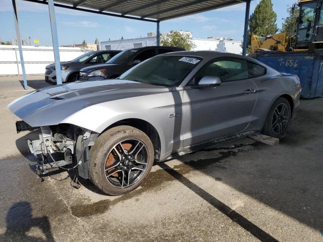 1FA6P8CF5L5136450 - 2020 FORD MUSTANG GT GRAY photo 1