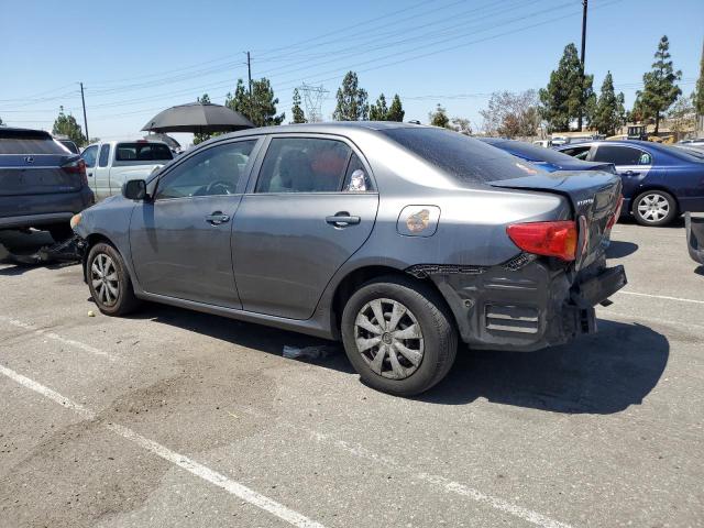 2T1BU4EEXAC494108 - 2010 TOYOTA COROLLA BASE ნაცრისფერი ფოტო 2