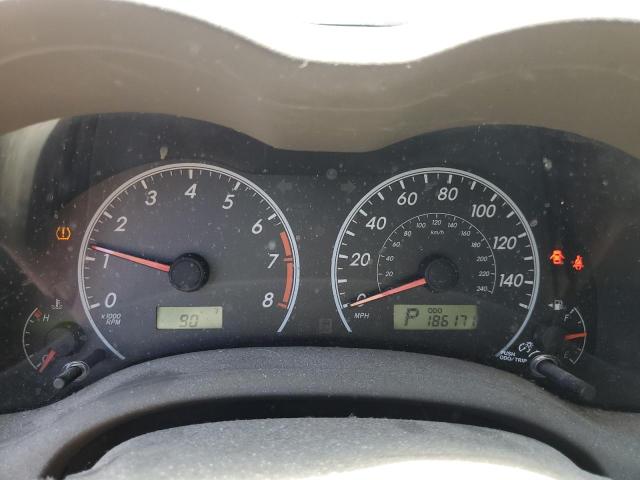 2T1BU4EEXAC494108 - 2010 TOYOTA COROLLA BASE ნაცრისფერი ფოტო 9