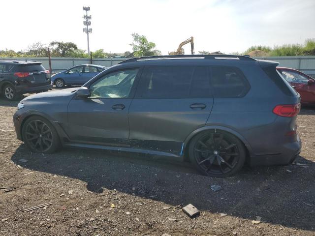 5UXCX6C01M9E79457 - 2021 BMW X7 M50I GRAY photo 2