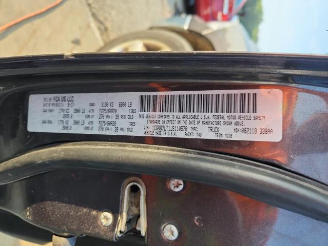 1C6RR7LT1JS110578 - 2018 RAM 1500 SLT Boz foto 12