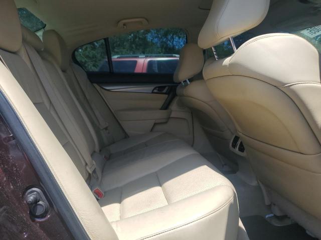 19UUA8F52AA019193 - 2010 ACURA TL BURGUNDY photo 10