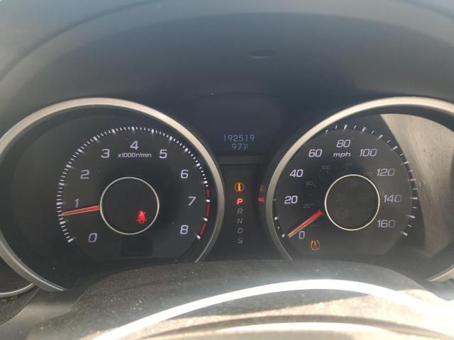 19UUA8F52AA019193 - 2010 ACURA TL BURGUNDY photo 9