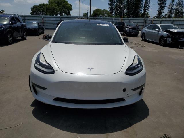 5YJ3E1EA6LF737070 - 2020 TESLA MODEL 3 WHITE photo 5