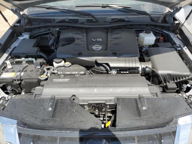 JN8AY2AC3P9180537 - 2023 NISSAN ARMADA S SILVER photo 12