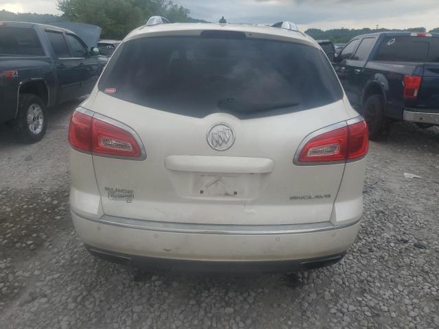 5GAKRCKD9EJ110516 - 2014 BUICK ENCLAVE WHITE photo 6