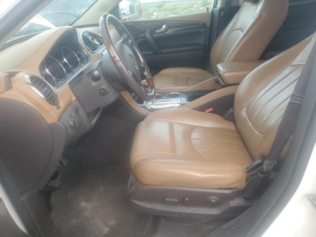 5GAKRCKD9EJ110516 - 2014 BUICK ENCLAVE WHITE photo 7