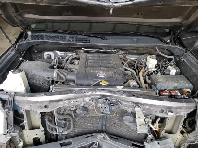 5TFUW5F10GX568571 - 2016 TOYOTA TUNDRA DOUBLE CAB SR/SR5 GRAY photo 11