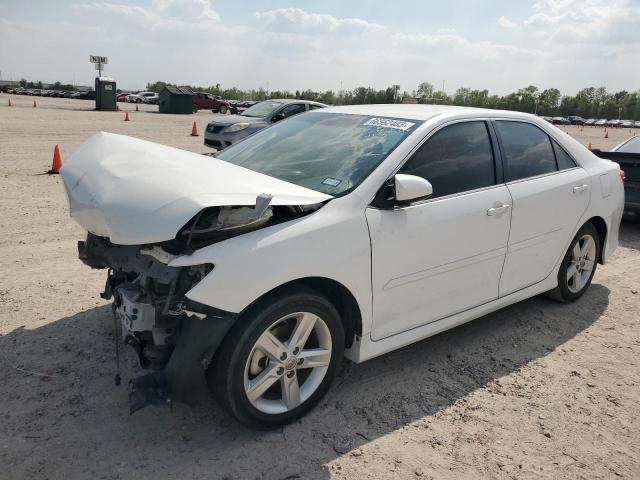4T1BF1FK8DU697496 - 2013 TOYOTA CAMRY L WHITE photo 1