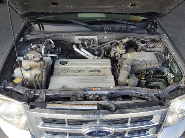 1FMCU49H48KC13496 - 2008 FORD ESCAPE HEV GRAY photo 12
