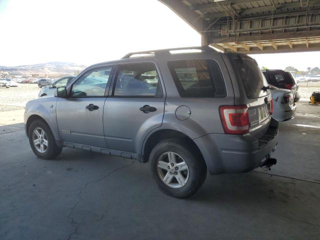 1FMCU49H48KC13496 - 2008 FORD ESCAPE HEV GRAY photo 2