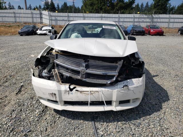 1B3LC56R18N670163 - 2008 DODGE AVENGER SXT WHITE photo 5