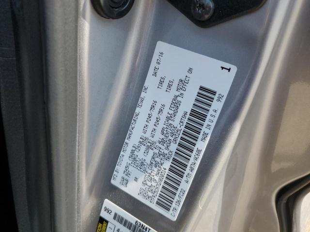 5TFRZ5CN7GX020314 - 2016 TOYOTA TACOMA ACCESS CAB Gümüş fotoğraf 12