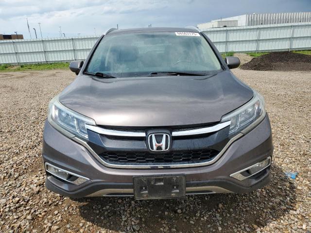 2HKRM4H71GH630157 - 2016 HONDA CR-V EXL GRAY photo 5