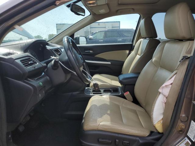 2HKRM4H71GH630157 - 2016 HONDA CR-V EXL GRAY photo 7