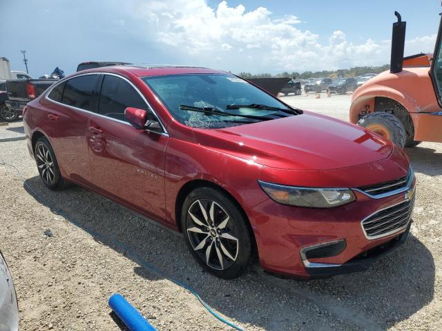 1G1ZE5ST2HF282785 - 2017 CHEVROLET MALIBU LT RED photo 4