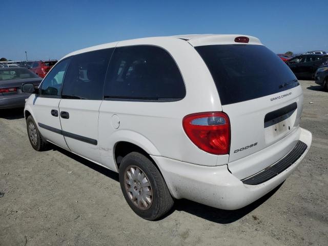 1D4GP23E65B236311 - 2005 DODGE GRAND CARA C/V WHITE photo 2