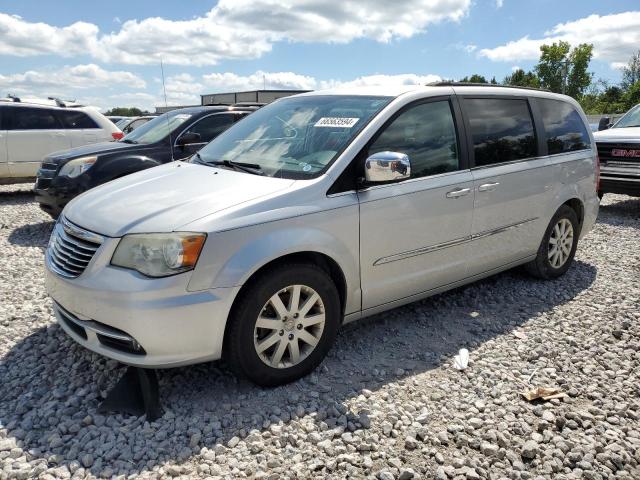 2C4RC1CG3CR125324 - 2012 CHRYSLER TOWN & COU TOURING L SILVER photo 1