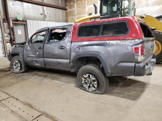 5TFCZ5AN7LX225716 - 2020 TOYOTA TACOMA DOUBLE CAB ნაცრისფერი ფოტო 2