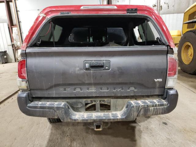 5TFCZ5AN7LX225716 - 2020 TOYOTA TACOMA DOUBLE CAB ნაცრისფერი ფოტო 6