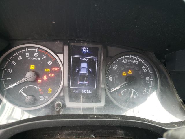 5TFCZ5AN7LX225716 - 2020 TOYOTA TACOMA DOUBLE CAB ნაცრისფერი ფოტო 9