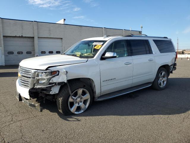 1GNSKJKC9GR111966 - 2016 CHEVROLET SUBURBAN K1500 LTZ WHITE photo 1