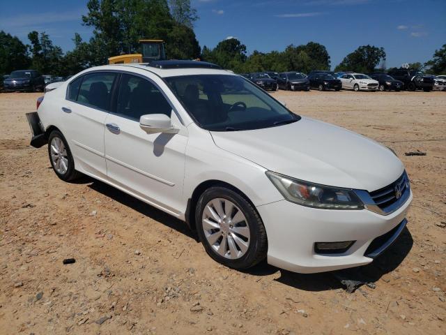 1HGCR3F87EA020346 - 2014 HONDA ACCORD EXL WHITE photo 4