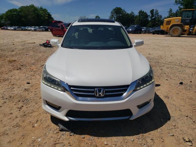 1HGCR3F87EA020346 - 2014 HONDA ACCORD EXL WHITE photo 5