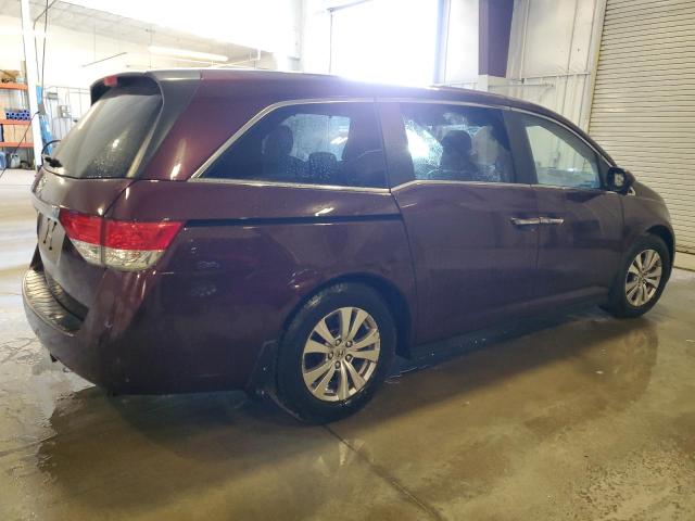 5FNRL5H64EB070257 - 2014 HONDA ODYSSEY EXL MAROON photo 3