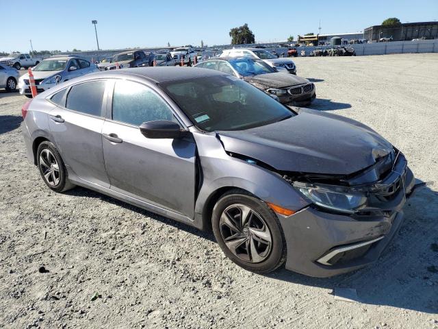 19XFC2F69LE210326 - 2020 HONDA CIVIC LX GRAY photo 4