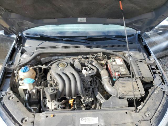 3VW2K7AJ2BM053685 - 2011 VOLKSWAGEN JETTA BASE 黑色 照片 11