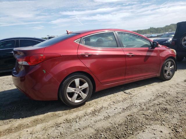 5NPDH4AE7DH438275 - 2013 HYUNDAI ELANTRA GLS MAROON photo 3