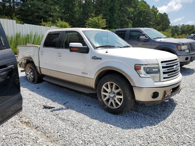 1FTFW1CT5EKG04272 - 2014 FORD F150 SUPERCREW TWO TONE photo 4