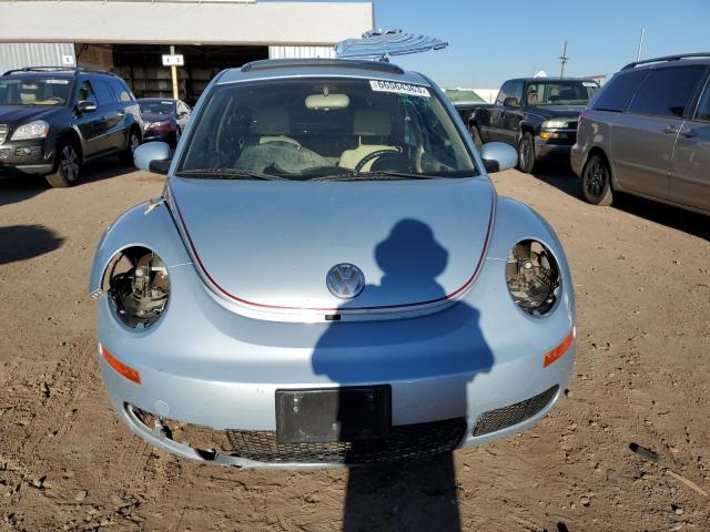 3VWRG3AG6AM018739 - 2010 VOLKSWAGEN NEW BEETLE BLUE photo 5