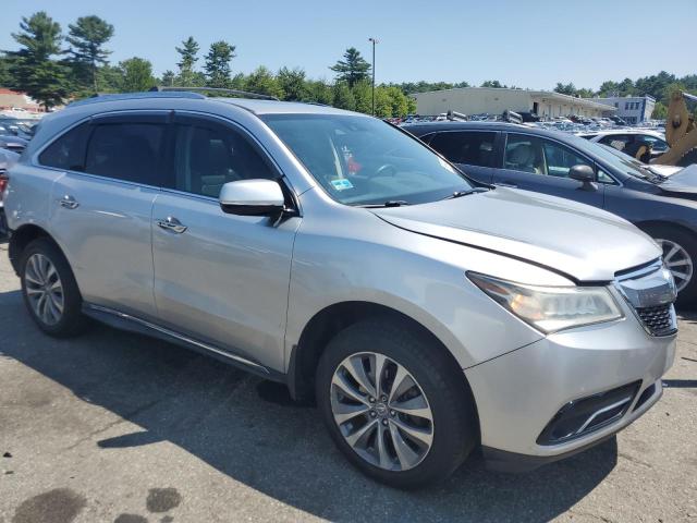 5FRYD4H49EB037366 - 2014 ACURA MDX TECHNOLOGY 银色 照片 4