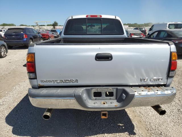 5TBBT4413YS052668 - 2000 TOYOTA TUNDRA ACCESS CAB SILVER photo 6