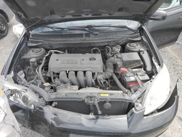 2T1KR32E45C438493 - 2005 TOYOTA COROLLA MA XR BLACK photo 11