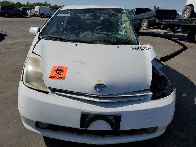 JTDKB20U053124020 - 2005 TOYOTA PRIUS WHITE photo 5