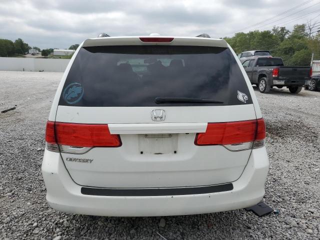 5FNRL38749B011129 - 2009 HONDA ODYSSEY EXL WHITE photo 6