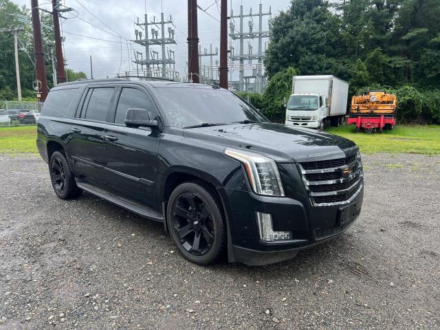 1GYS4HKJ1HR137032 - 2017 CADILLAC ESCALADE ESV LUXURY BLACK photo 1