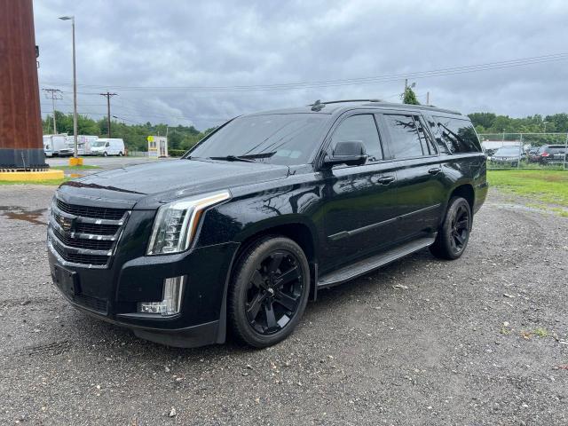 1GYS4HKJ1HR137032 - 2017 CADILLAC ESCALADE ESV LUXURY BLACK photo 2