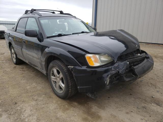 4S4BT62C467105873 - 2006 SUBARU BAJA SPORT GRAY photo 1