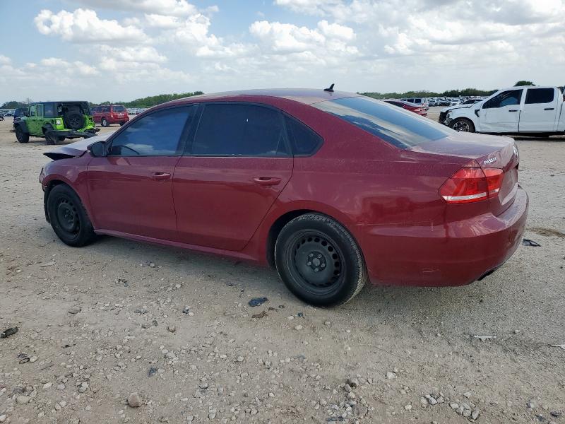 1VWAT7A35FC073527 - 2015 VOLKSWAGEN PASSAT S RED photo 2